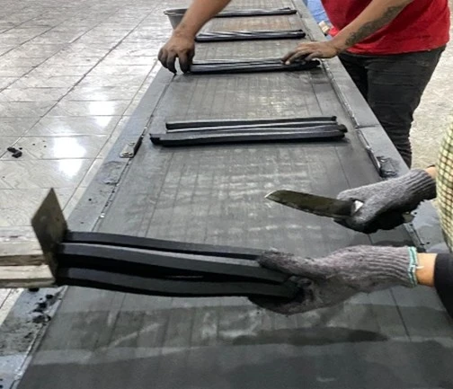 Extrusion process for molded charcoal briquettes